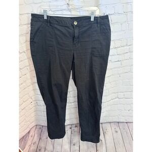 1822 Denim Utility Pants Stretch Casual‎ Comfort GRAY Size 16